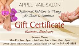 laguna-niguel-apple-nails-salon-gift-certificate-custom-manicure